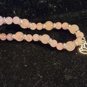 ROSE QUARTZ HEALING GEMSTONE BRACELET